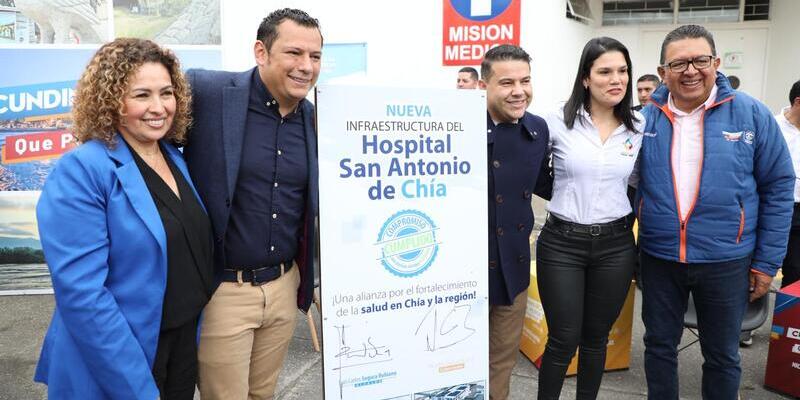 Con más de $82.000 millones se formalizó el inicio de obras del Hospital San Antonio, de Chía