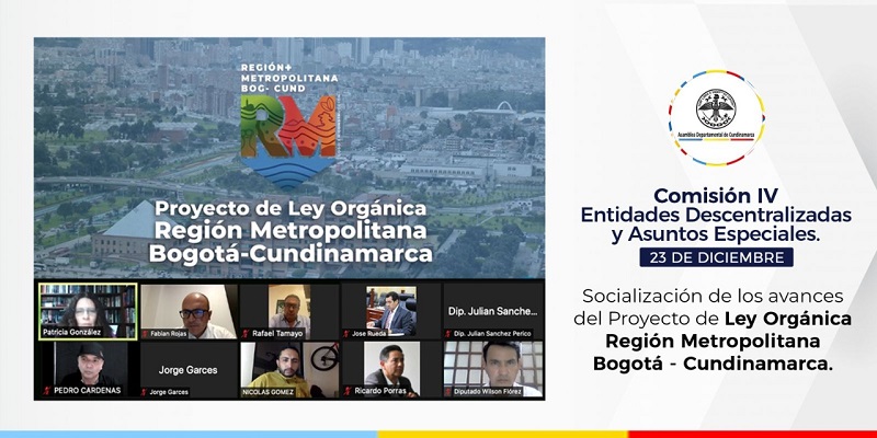 Socialización de los avances de la Región Metropolitana en la Asamblea Departamental




