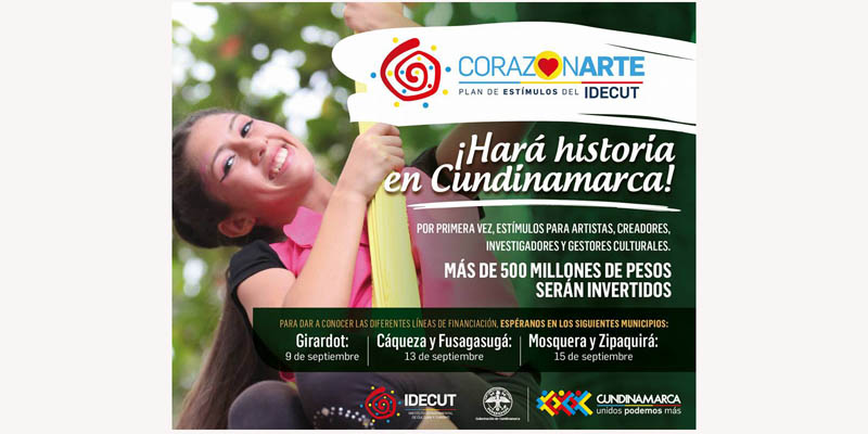 CORAZONARTE hará historia en Cundinamarca



