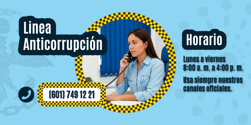 Gestión pública con transparencia: disponible Línea Anticorrupción en Cundinamarca






