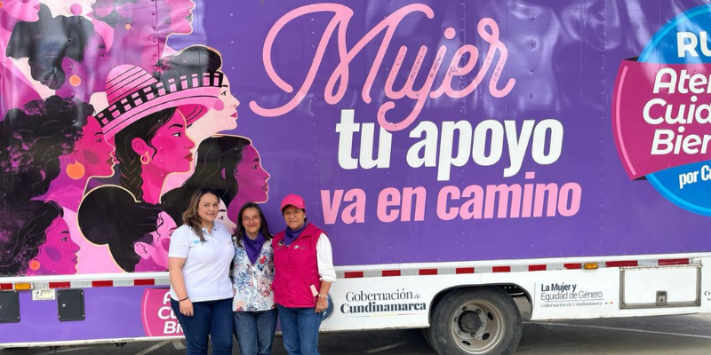 Cundinamarca pone en marcha la Unidad Móvil de Equidad para fortalecer el liderazgo y bienestar de las mujeres rurales

