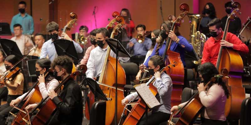 Filarmónica Prejuvenil Bogotá-Cundinamarca unidos por primera vez