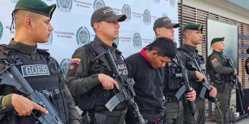 Capturado alias &lsquo;Marco Pérez&rsquo;, cabecilla financiero de &lsquo;Los Satanás&rsquo;, en operación conjunta en Soacha