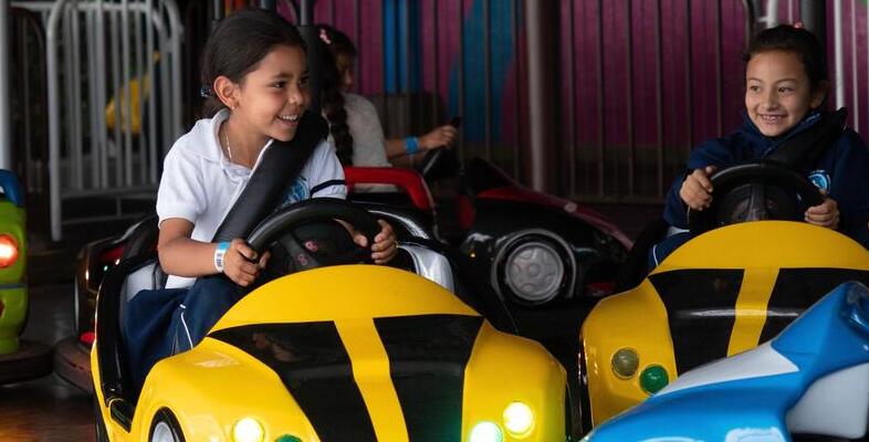 600 niños y niñas de Cundinamarca han conocido el parque Mundo Aventura