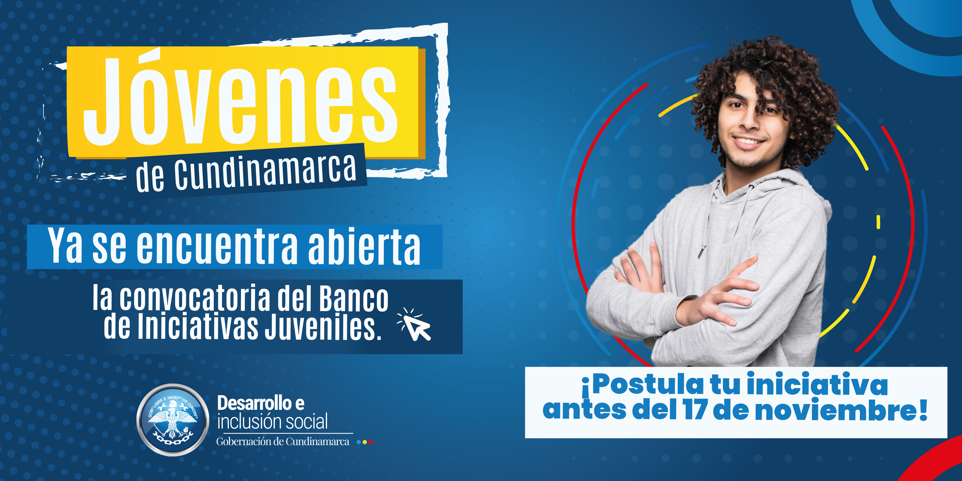 BANCO DEPARTAMENTAL DE INICIATIVAS JUVENILES JUVENTUD ES CUNDINAMARCA 2024