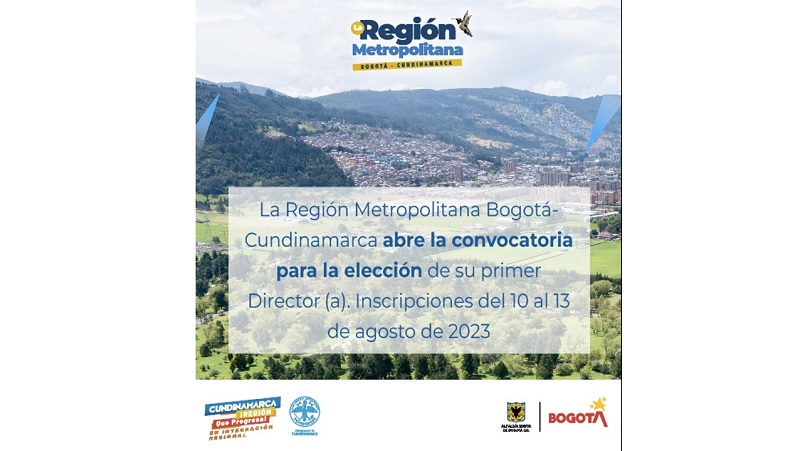Inicia proceso para elección del primer Director (a) de la Región Metropolitana Bogotá &ndash; Cundinamarca
