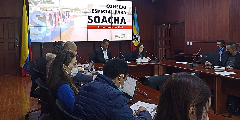 Consejo especial para Soacha revisó avances de proyectos estratégicos







