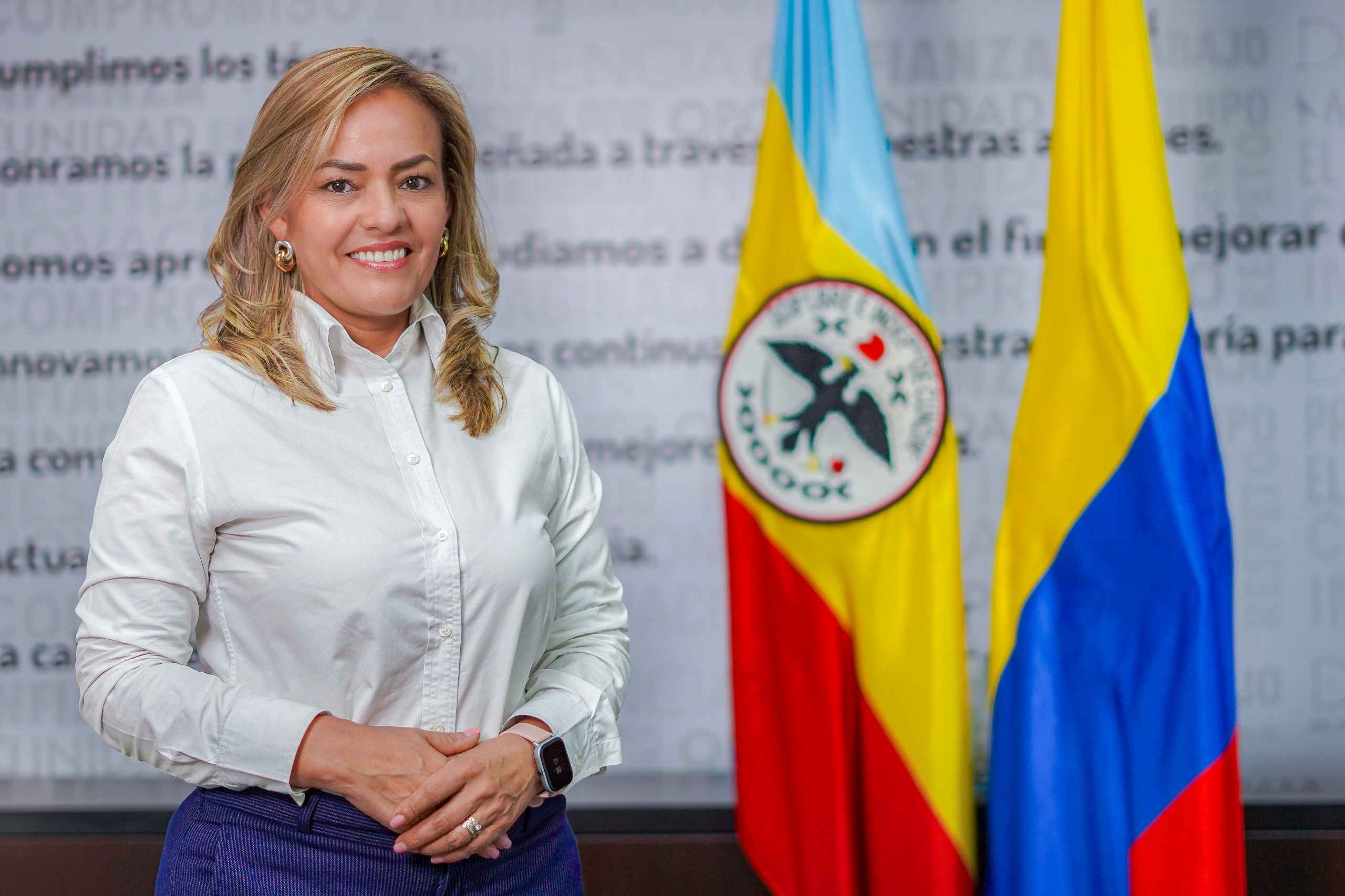 Retrato de Luz Marina Sánchez Bohórquez