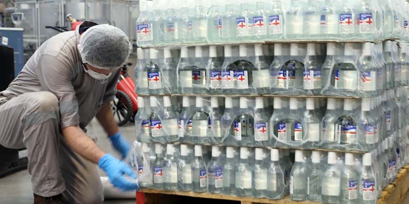 Empresa de Licores de Cundinamarca produce más de 40.000 unidades de alcohol antiséptico por día

 
 




