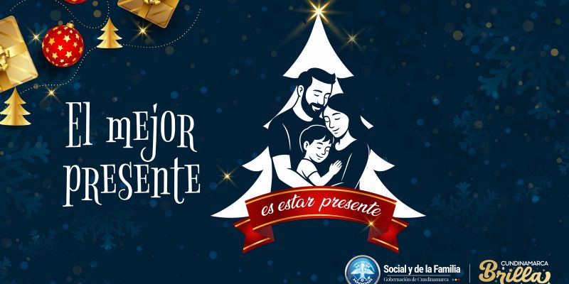 &ldquo;El mejor presente es estar presente&rdquo;: campaña de Cundinamarca para una Navidad consciente y en familia