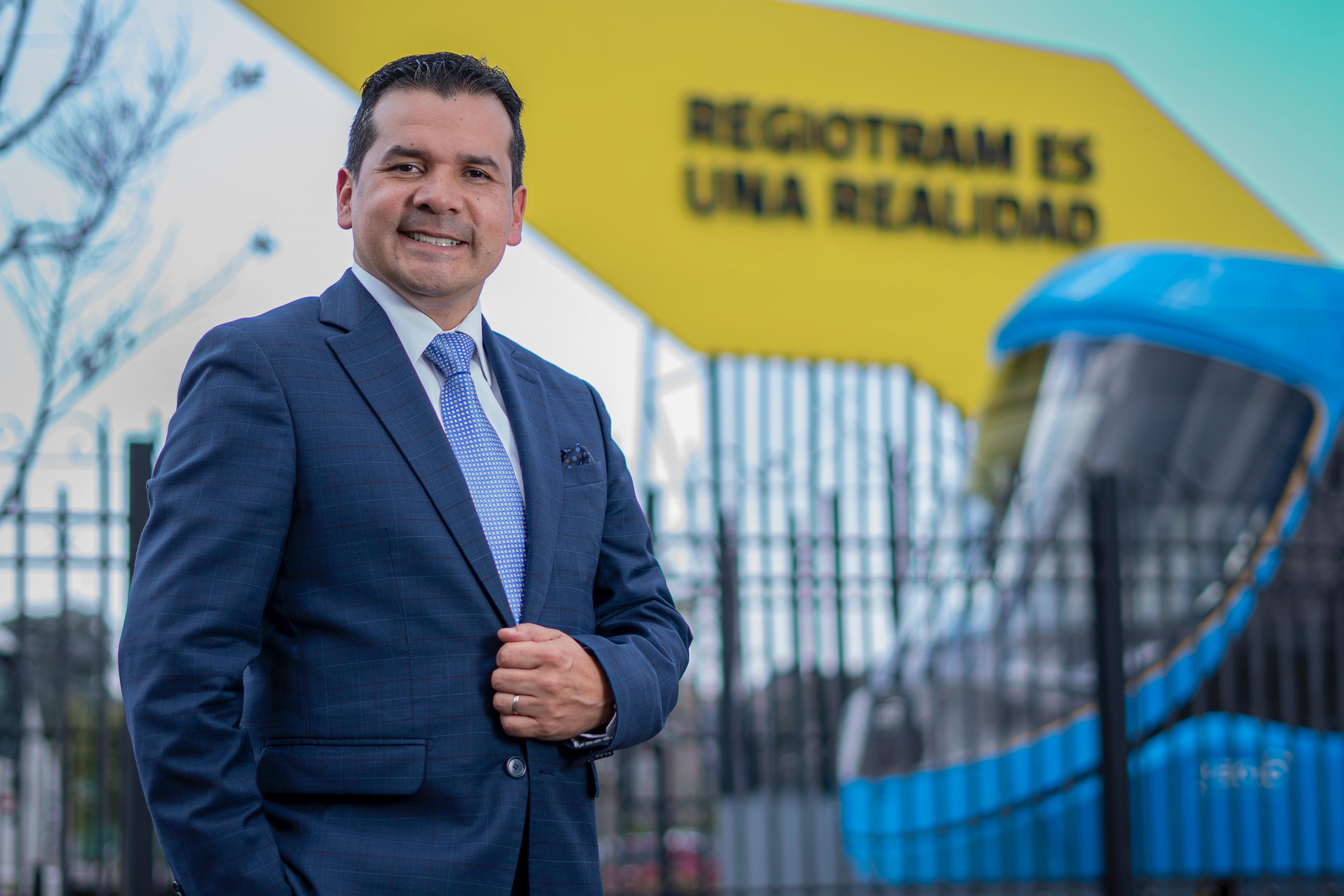 Retrato de Orlando Santiago Cely 