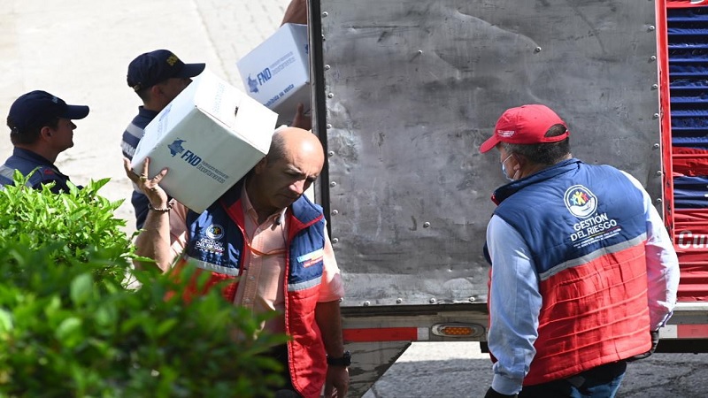 Gobernación de Cundinamarca hace entrega maratónica de ayudas a los 68 municipios afectados por las lluvias

