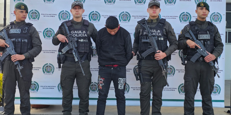 Capturado alias &lsquo;Marco Pérez&rsquo;, cabecilla financiero de &lsquo;Los Satanás&rsquo;, en operación conjunta en Soacha