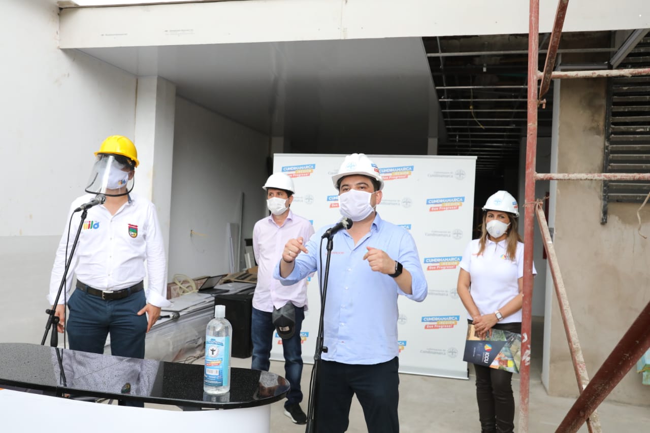 Nilo tendrá mejor hospital y se terminará la construir la plaza de mercado de Tocaima