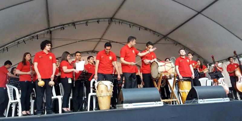 Cundinamarca engalanó el XI Concurso Nacional del Bambuco inédito para bandas musicales de Tocancipá






