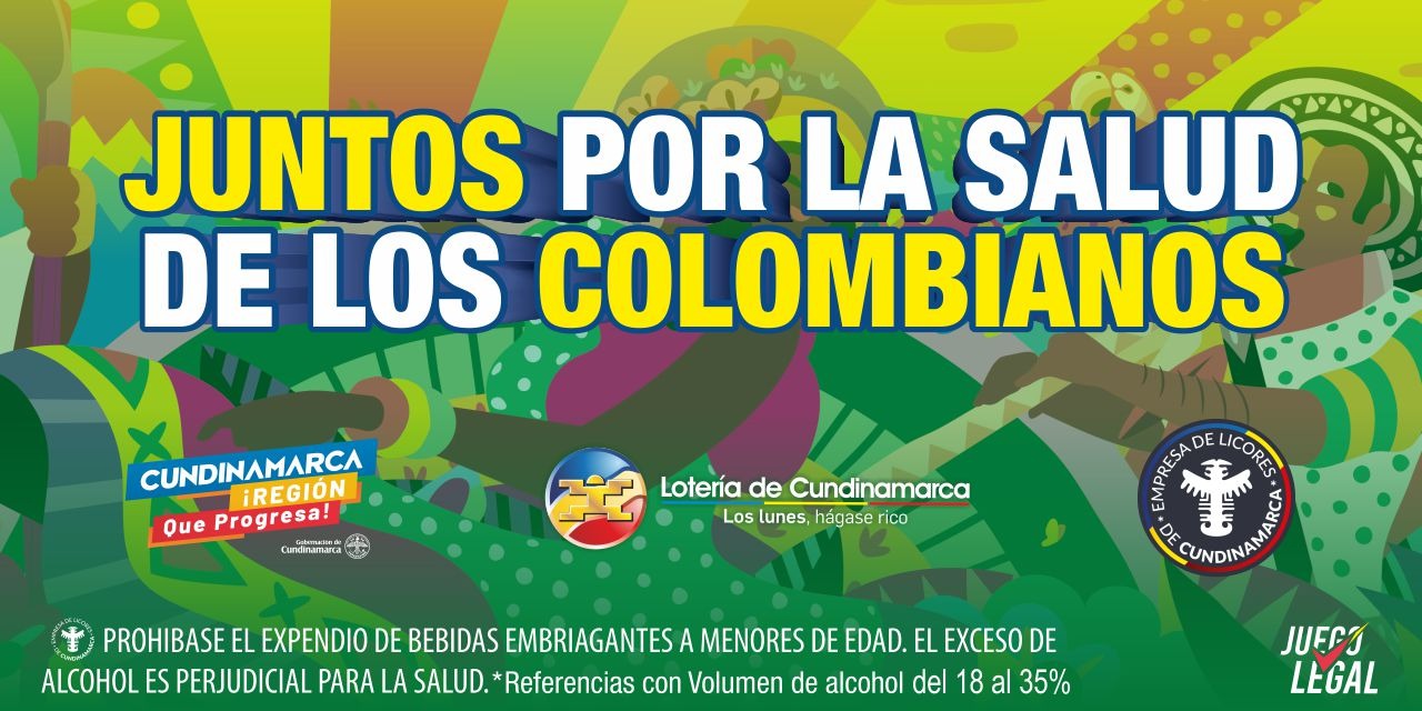 Lotería de Cundinamarca y la Empresa de Licores de Cundinamarca juntos por la salud de los colombianos





