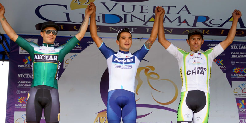 Fabio Duarte, campeón de la 42 Vuelta Cundinamarca Bicentenario 2019
