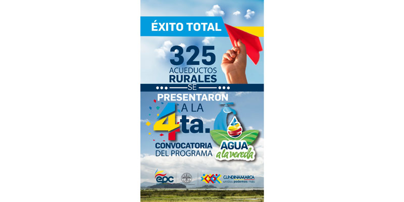 325 acueductos rurales se presentaron a la cuarta convocatoria de ‘Agua a la Vereda’


























