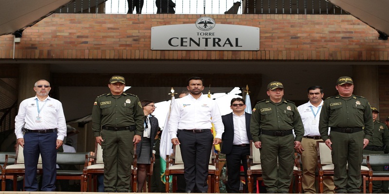 450 nuevos auxiliares de Policía fortalecen pie de fuerza en Cundinamarca































