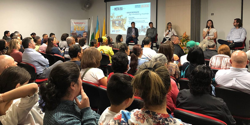 Agencia de Cundinamarca para la Paz y la Convivencia rindió cuentas 