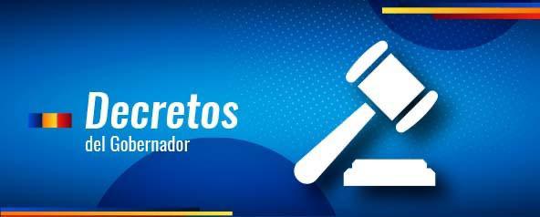 Imagen : Decretos del Gobernador
