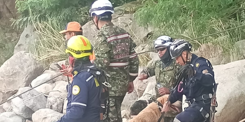 Silvania: continúan las acciones conjuntas de búsqueda, apoyo humanitario y recuperación
