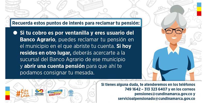 Unidad de Pensiones de Cundinamarca atenta a atender necesidades de los pensionados del departamento


