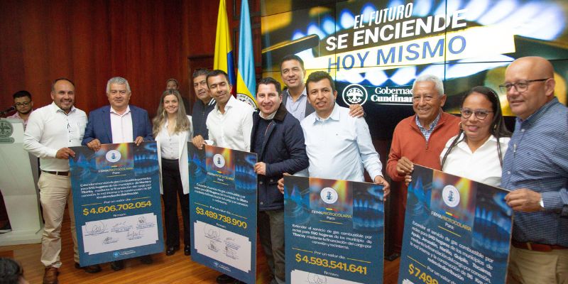 Cundinamarca ampliará el servicio de gas para 2.632 nuevos usuarios rurales
 
