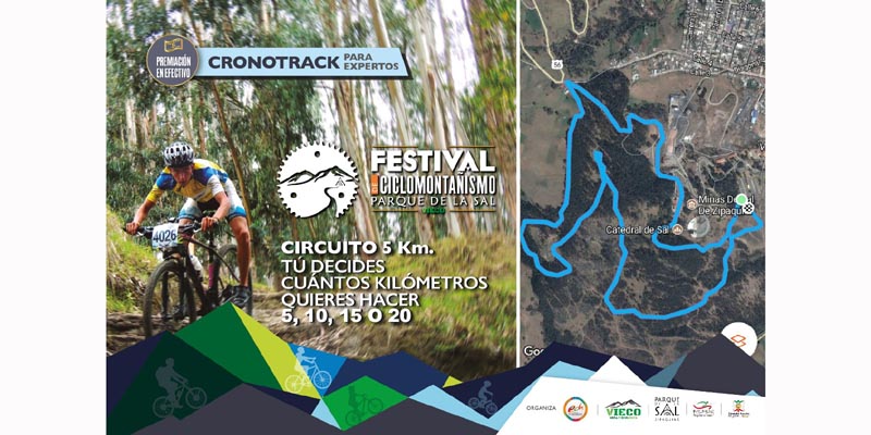 Este domingo, Festival de Ciclomontañismo en Parque de la Sal de Zipaquirá







































