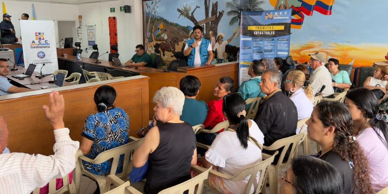 Agencia Catastral actualizó más de 400 predios en El Colegio con inversión cercana a $180 millones