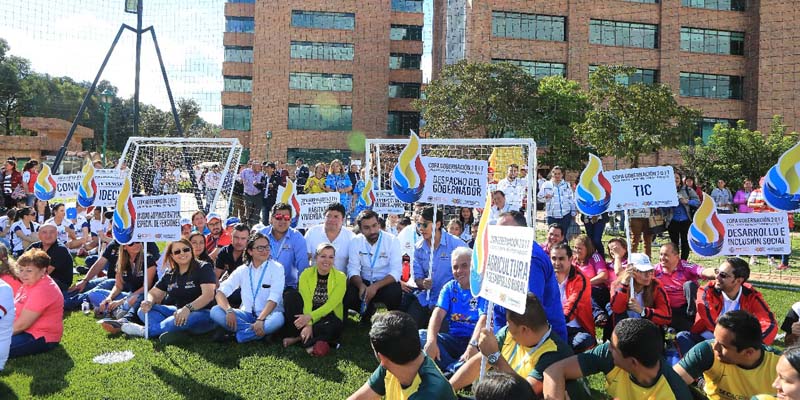 Gobernación de Cundinamarca inaugura el primer escenario competitivo de la entidad y su torneo deportivo por excelencia
































