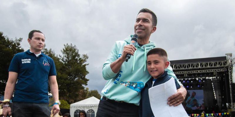 Niñas, niños y adolescentes fueron protagonistas en la Rendición de Cuentas del Cundinamarca Fest 2025

