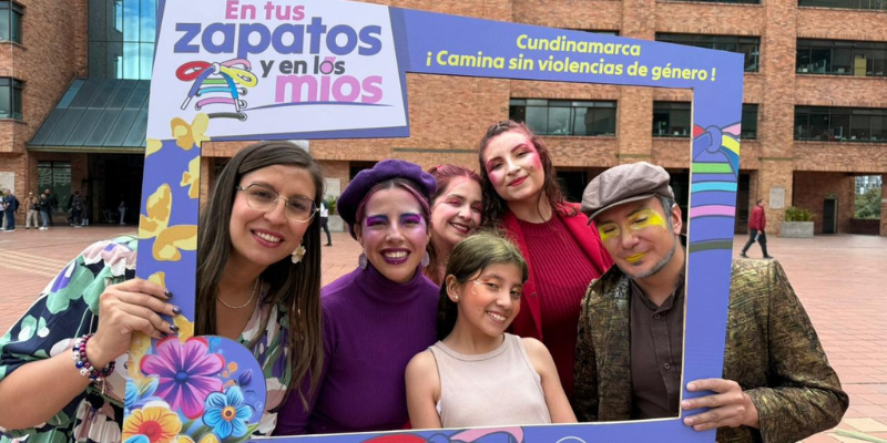 Cundinamarca recordó a 50 mujeres víctimas de violencias en el 25N
