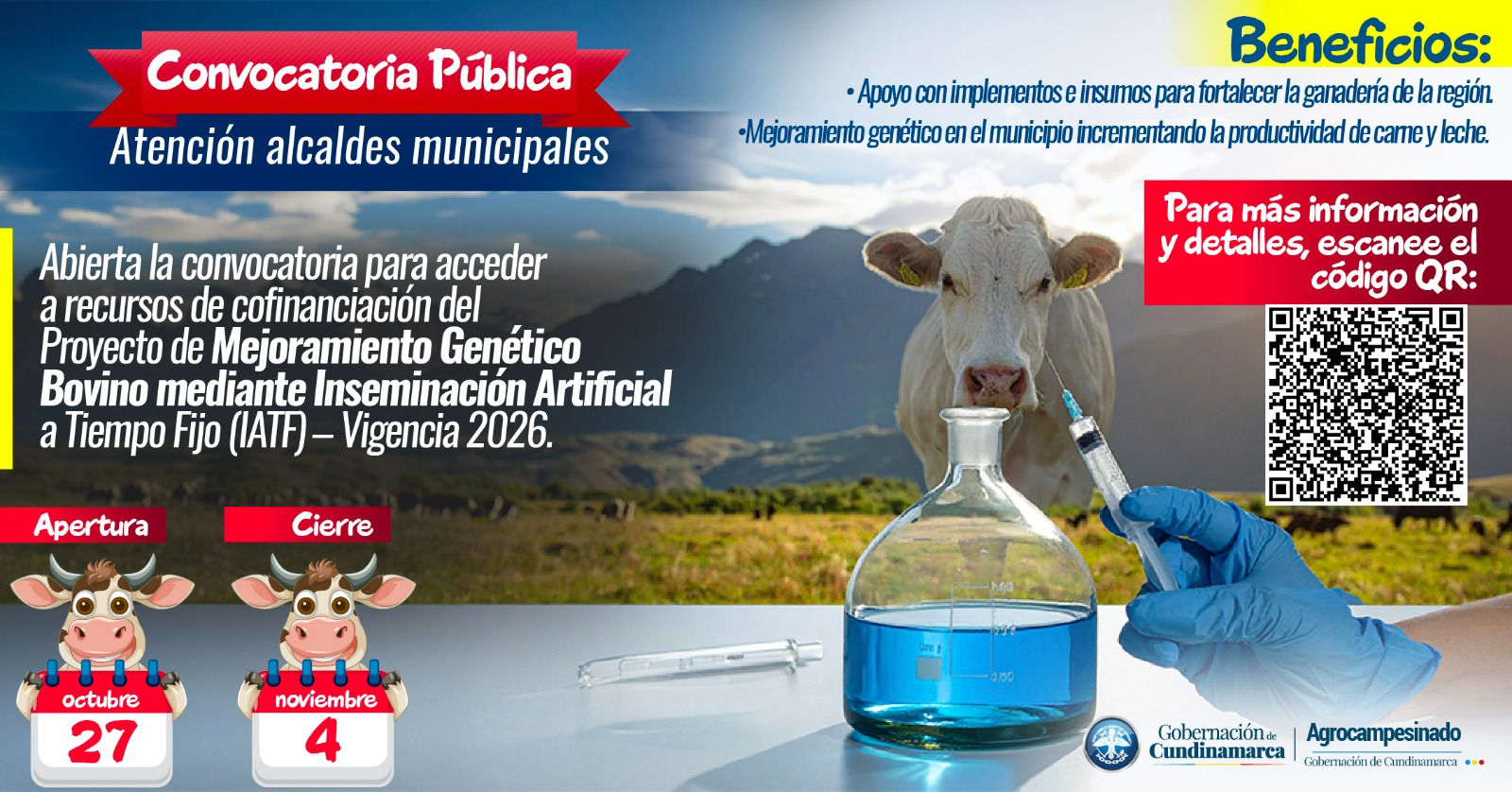 CONVOCATORIA MEJORAMIENTO GENÉTICO BOVINO