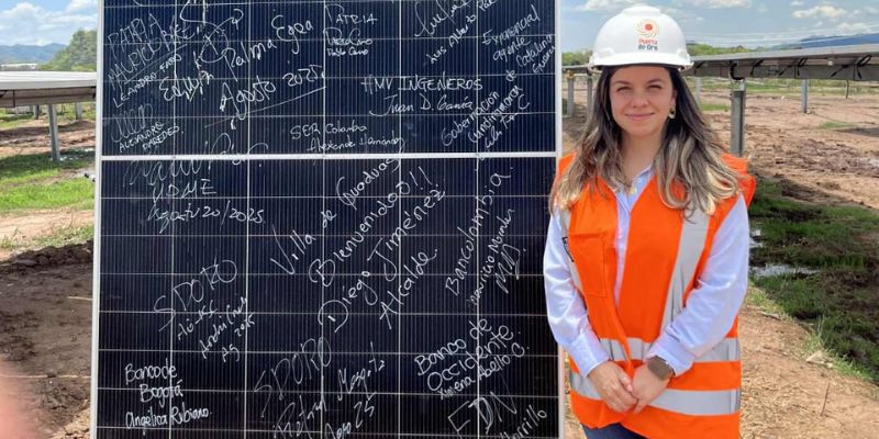 Puerta de Oro: el parque solar más grande de Colombia alcanza 71% de avance en Cundinamarca


