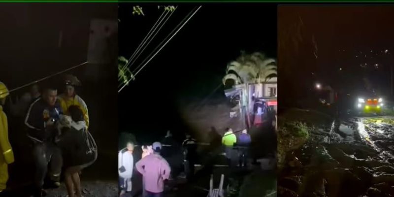 Tres personas continúan desaparecidas tras crecientes súbitas en Silvania: Gobernador Jorge Rey activa PMU y refuerza operaciones de búsqueda
