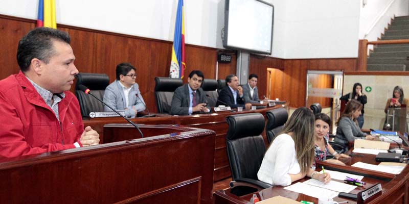 Gobernador de Cundinamarca instala sesiones ordinarias de la Asamblea Departamental 















