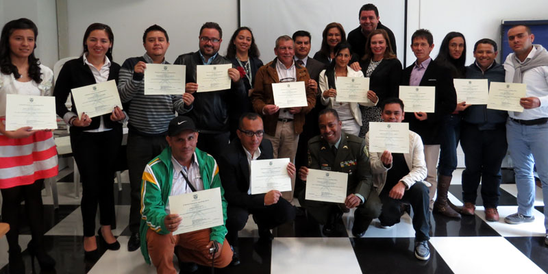Indeportes y el Sena entregaron certificaciones a recreadores de Cundinamarca