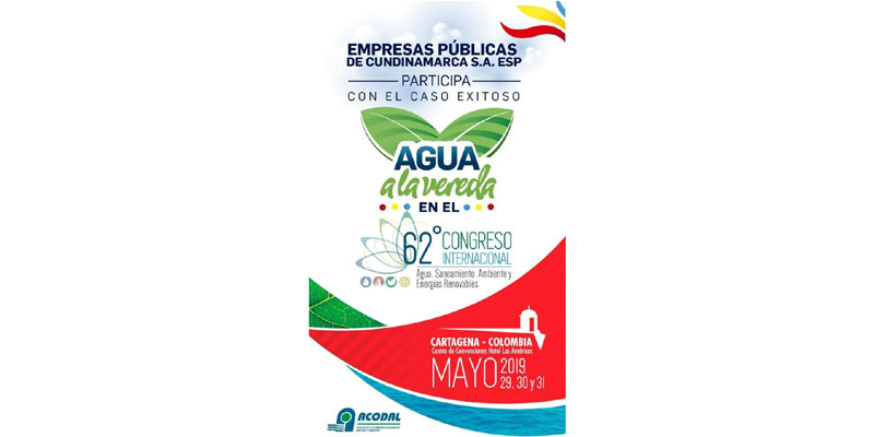 Cundinamarca presente en el 62° Congreso Internacional de Agua, Saneamiento, Ambiente y Energías Renovables

























